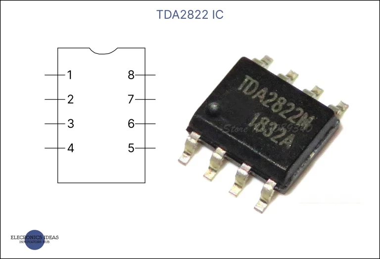 The TDA2822 IC’s Capabilities 1 TDA2822 IC
