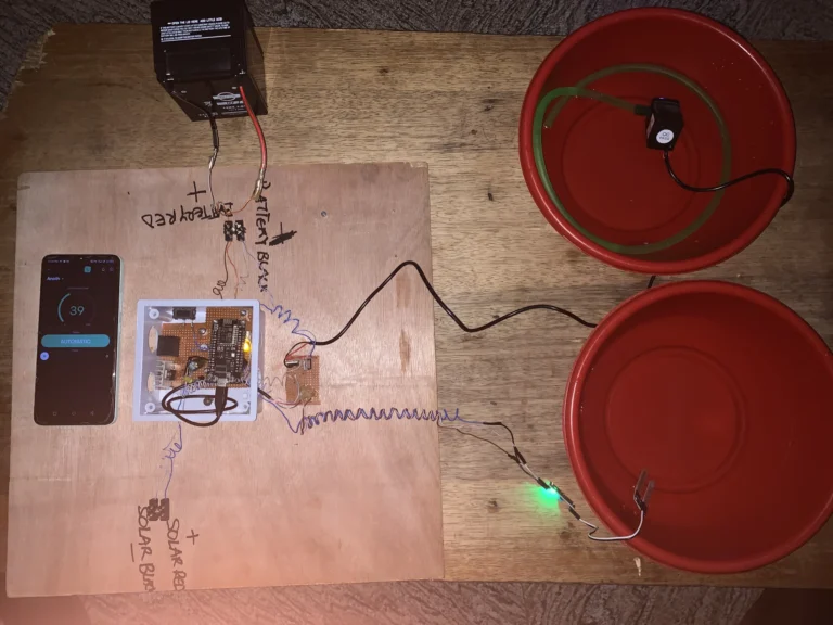 IoT based irrigation system using Blynk IoT 1 irrigation system