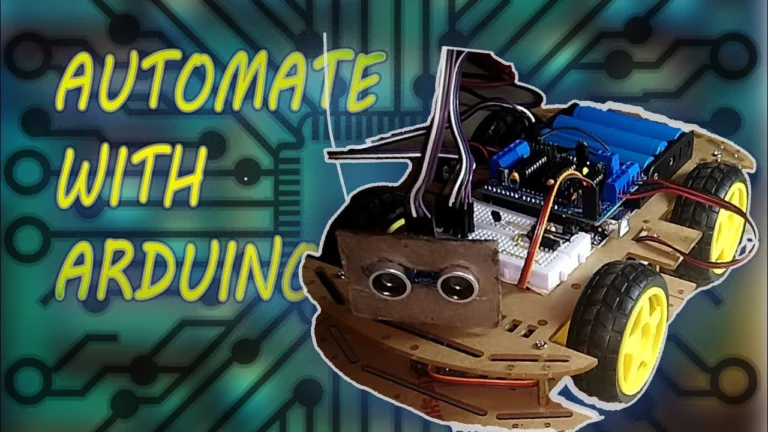 Obstacle Avoidance robot using L293D motor driver 1 obstacle avoidance robot