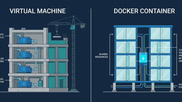 Docker vs Virtual Machine: What's the Difference 1 Docker vs virtual machines